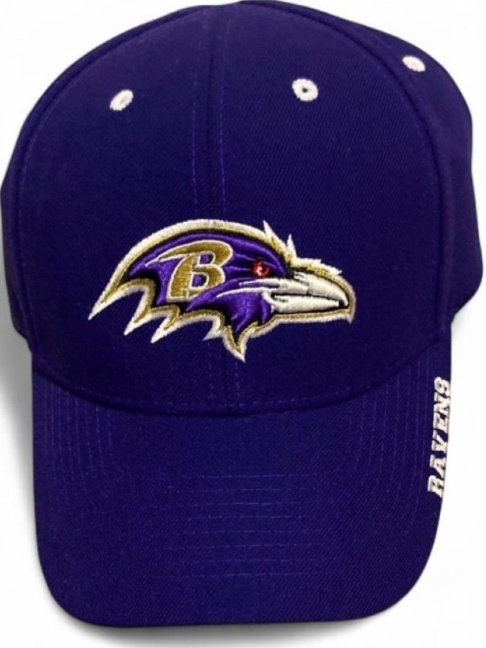 🆕 Baltimore Ravens NFL Teams Purple Fan Cap! 💥